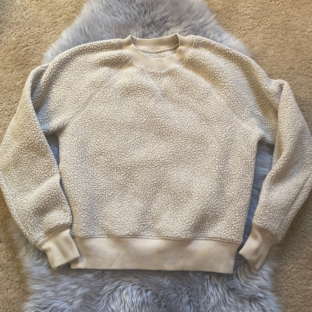 Everlane ReNew Fleece Raglan sweatshirt